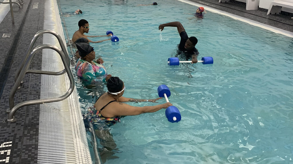 swim lessons at the Boll Family YMCA