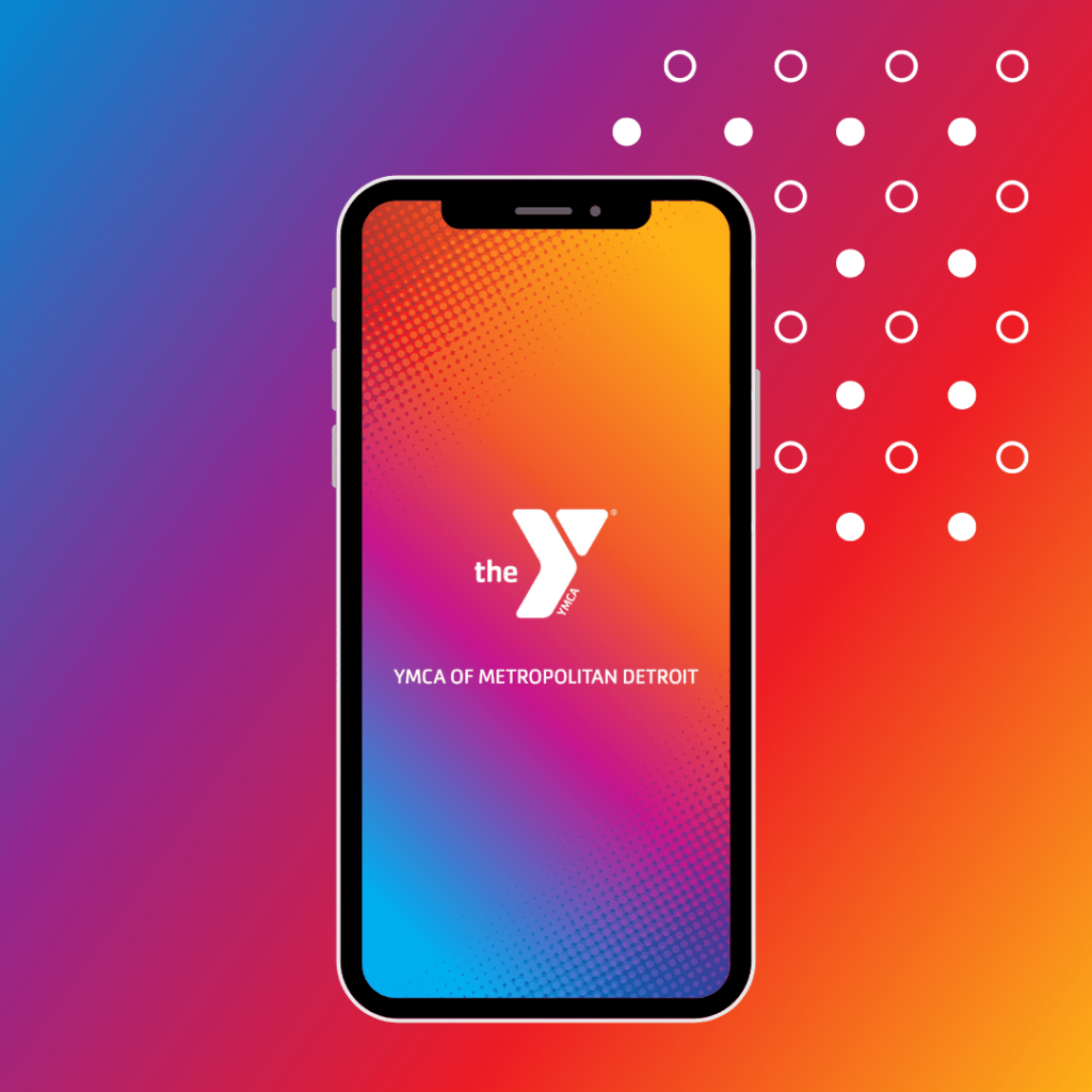 YMCA app home screen