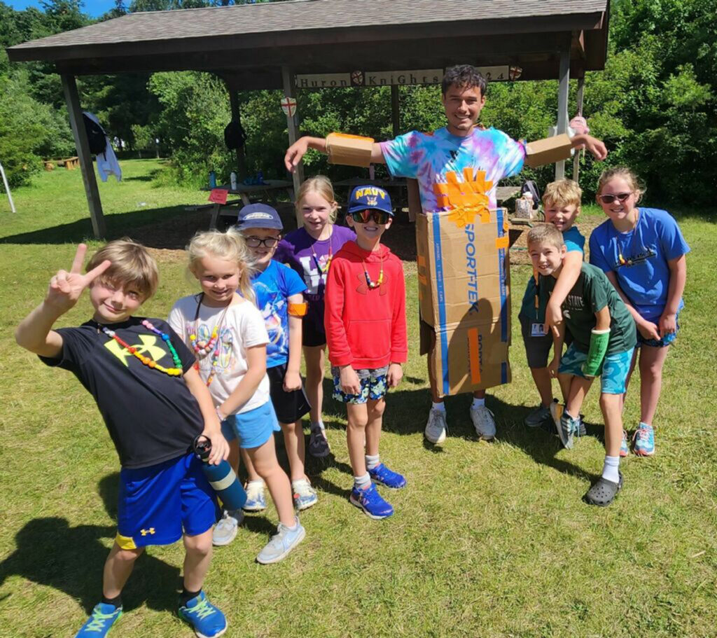kids at Carls Family YMCA Day Camp