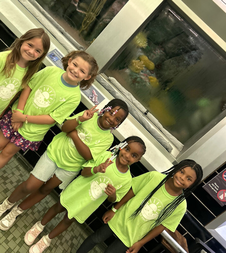Day Campers at the Farmington Family YMCA