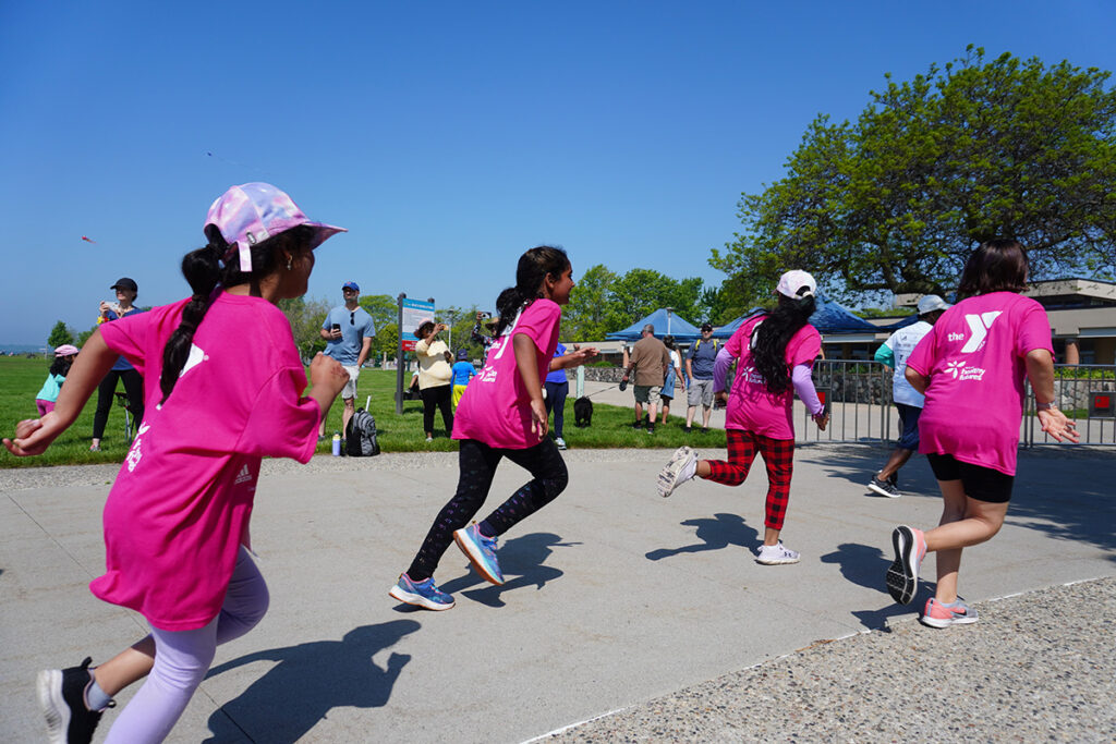 runners at the 2024 Girls on the Run/Pace spring 5K